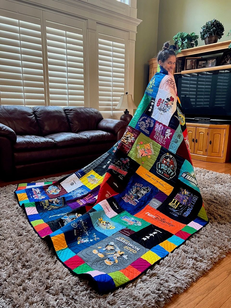 Blanket out of discount shirts